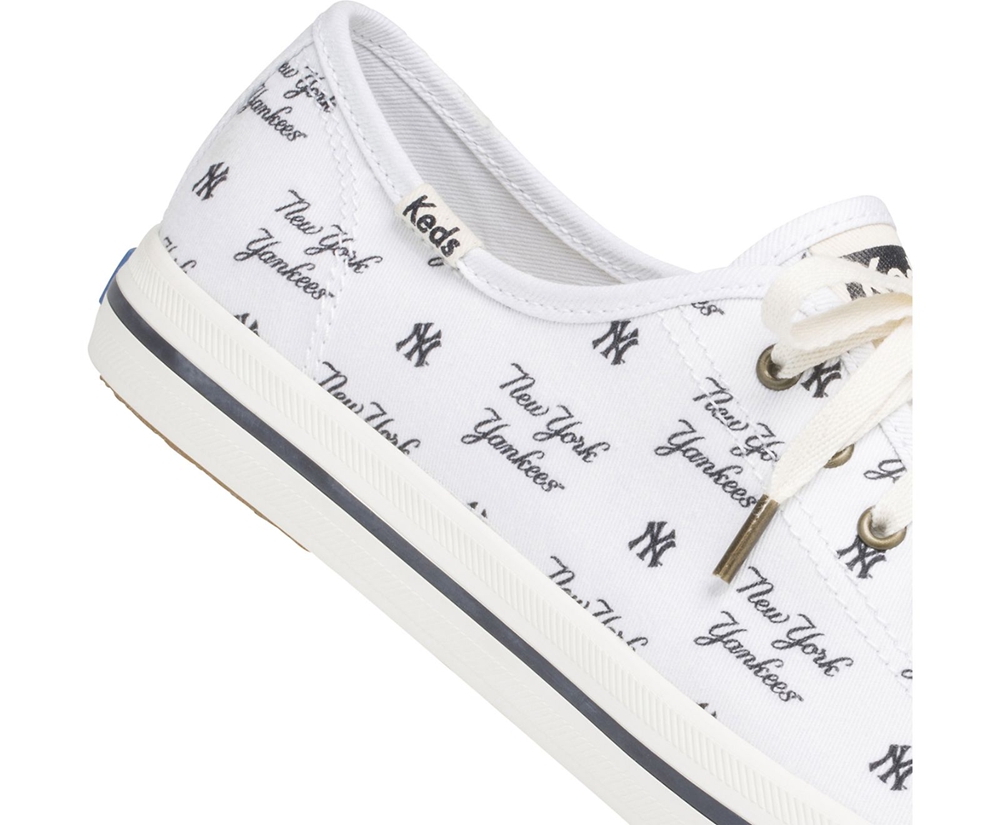 Zapatillas Keds Mujer Blancas - Kickstart Mlb® - 380-IUAPML